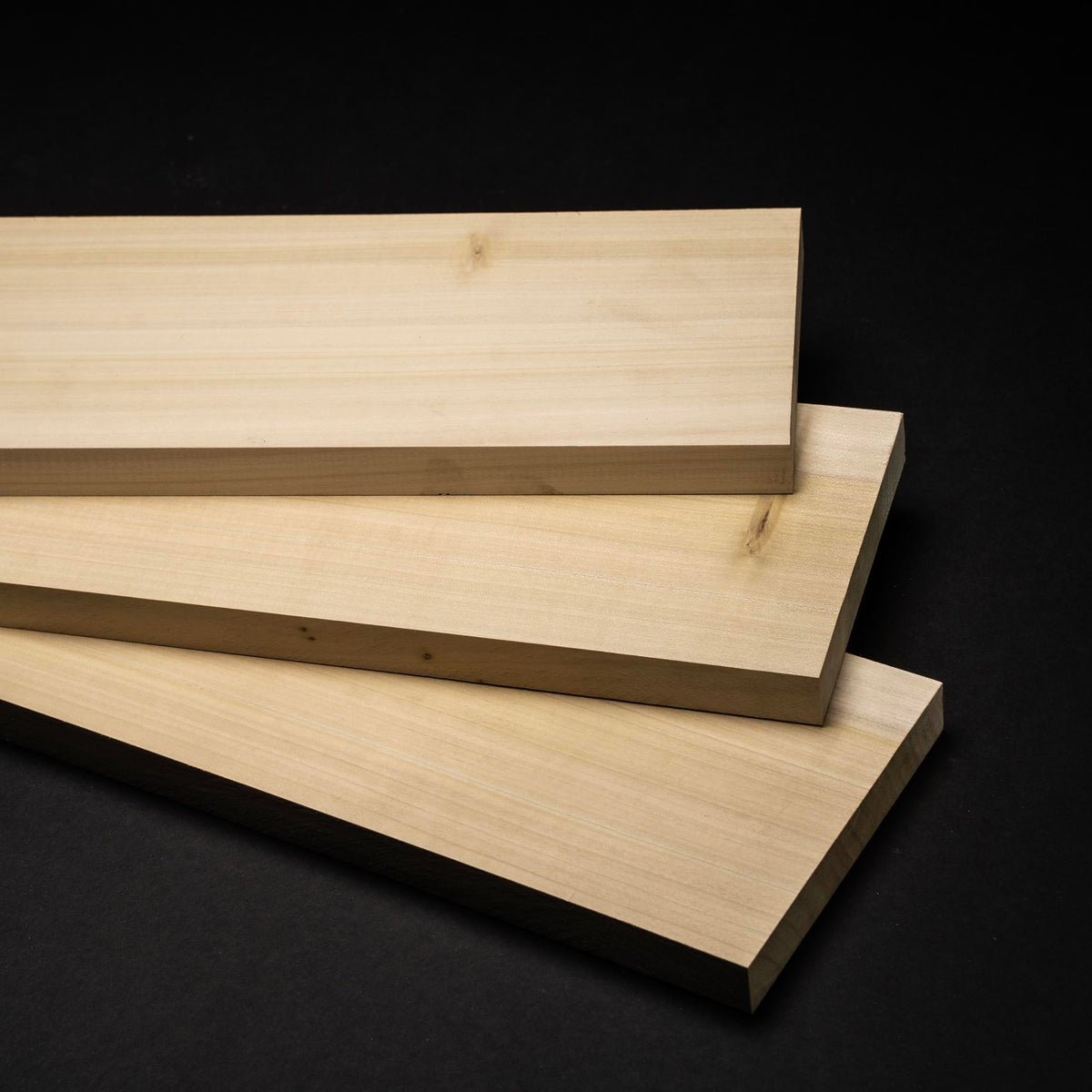 4/4 1” Poplar Boards - Kiln Dried Dimensional Lumber - Cut to Size Poplar Board