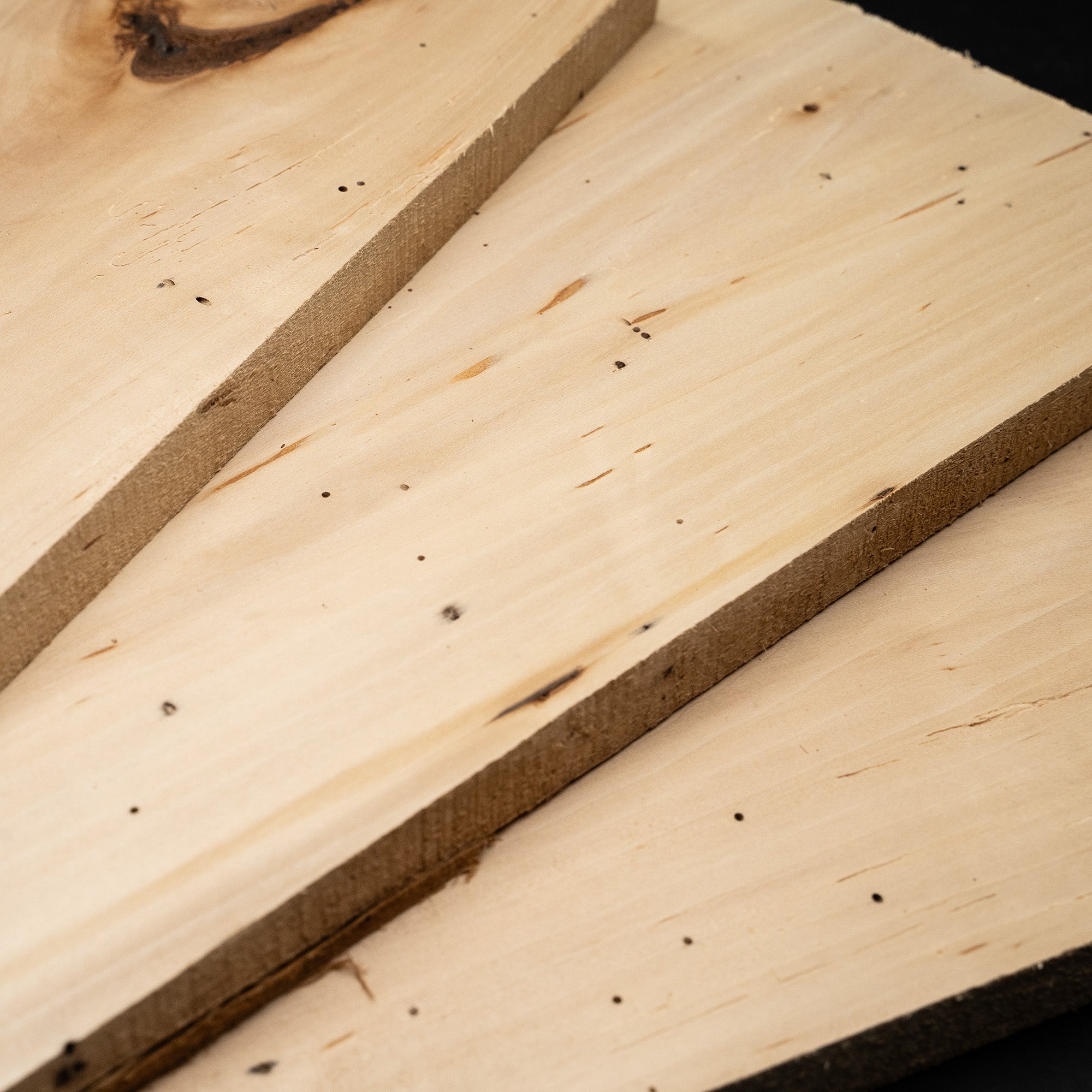 4/4 1” Basswood Boards - Kiln Dried Dimensional Lumber - Cut to Size B -  boardandlog