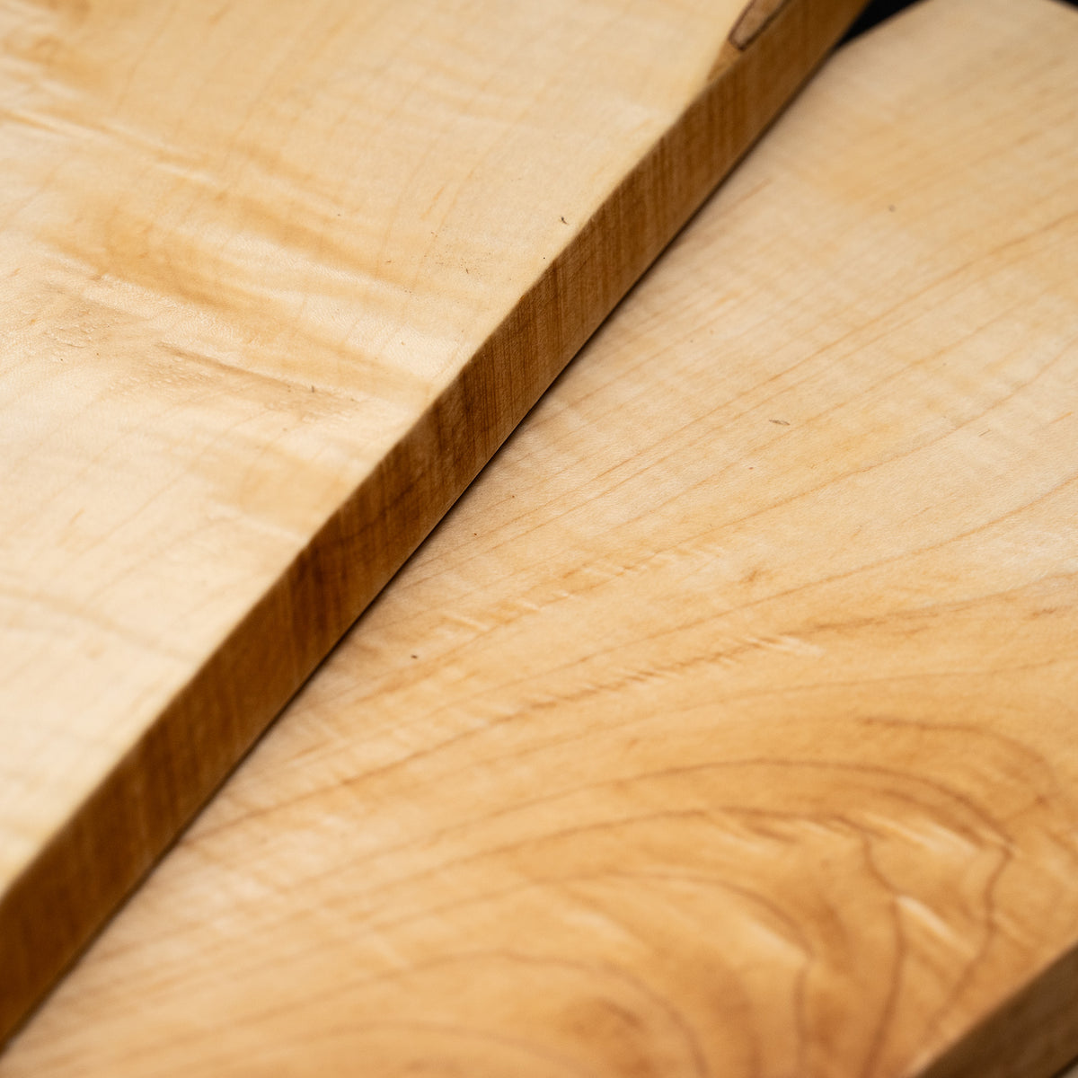 4/4 1” Hard Maple Boards - Kiln Dried Dimensional Lumber - Cut to Size Hard Maple Board