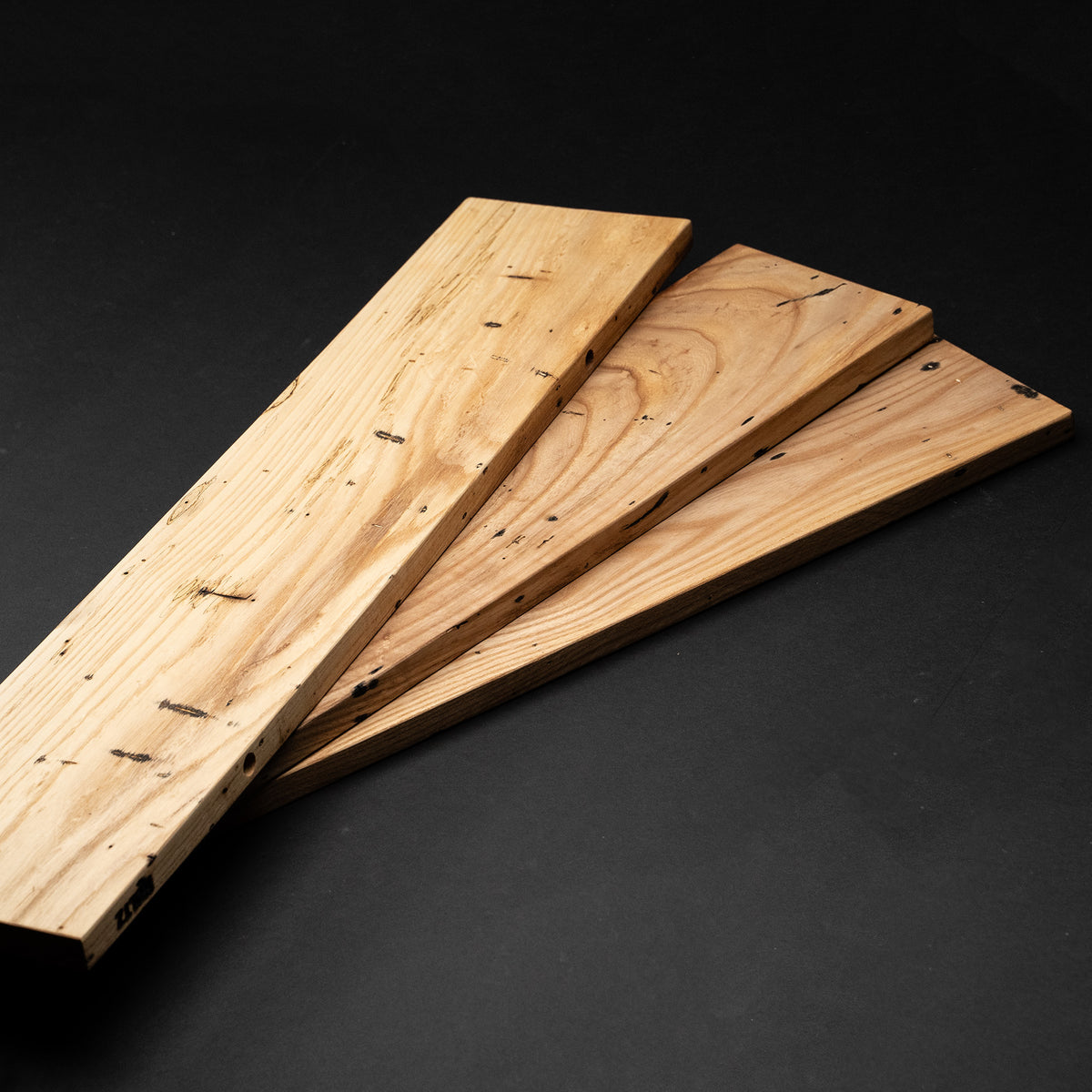 4/4 1” Wormy White Ash Boards - Kiln Dried Dimensional Lumber - Cut to Size Wormy White Ash Board
