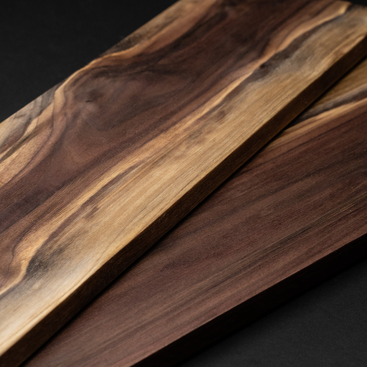4/4 1” Calico Walnut Boards - Kiln Dried Dimensional Lumber - Cut to Size Calico Walnut Board