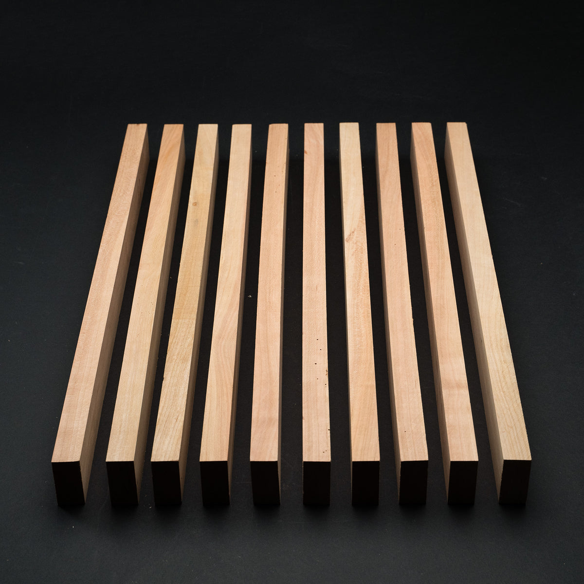 3/4&quot; x 2&quot; x 24&quot; Cherry Boards - Pack of 5, 10, 15 or 20 - DIY Cutting Charcuterie Cheese Boards Tray - Kiln Dried