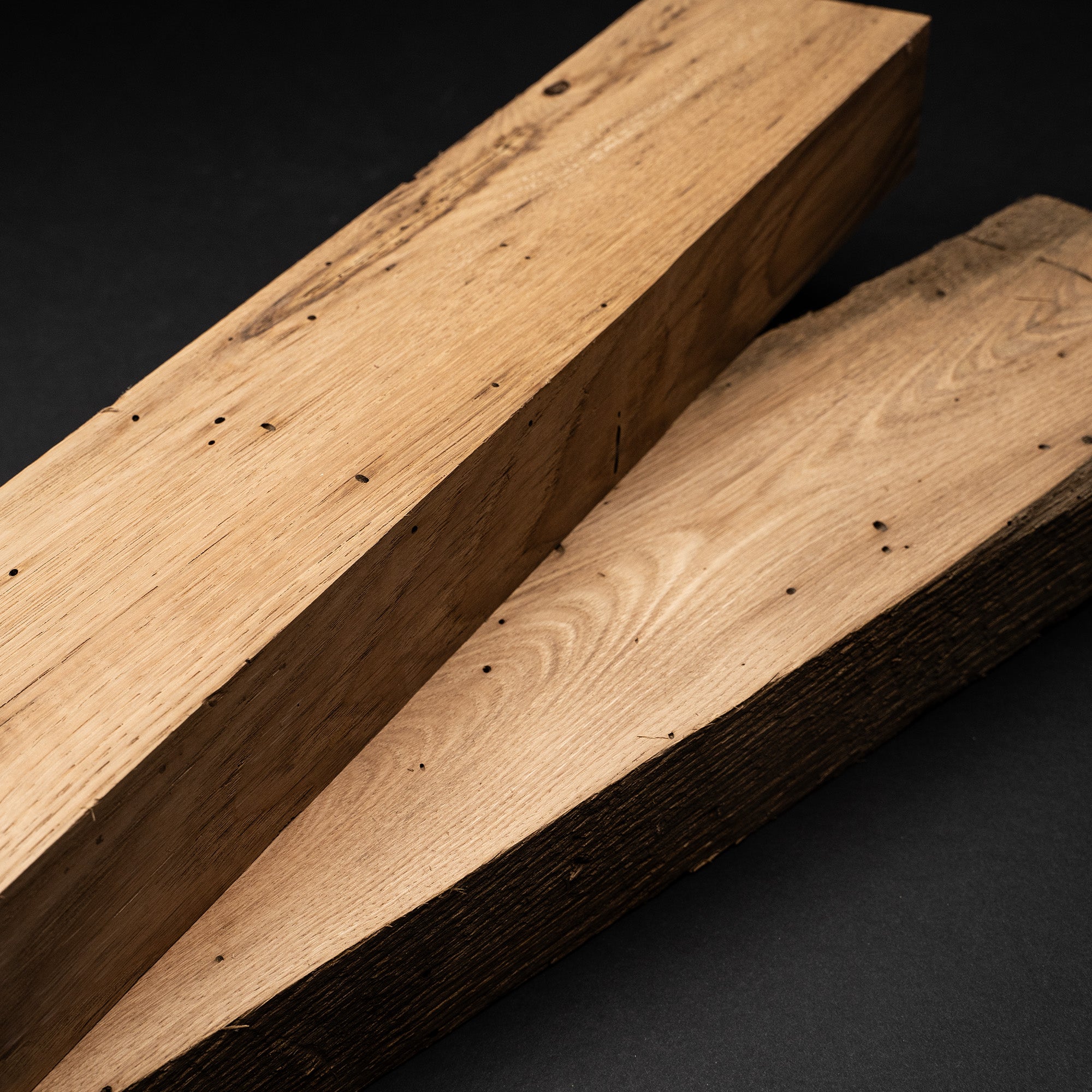 2” American Wormy Chestnut Wood Boards 2” thick / Dimensional Lumber - -  boardandlog