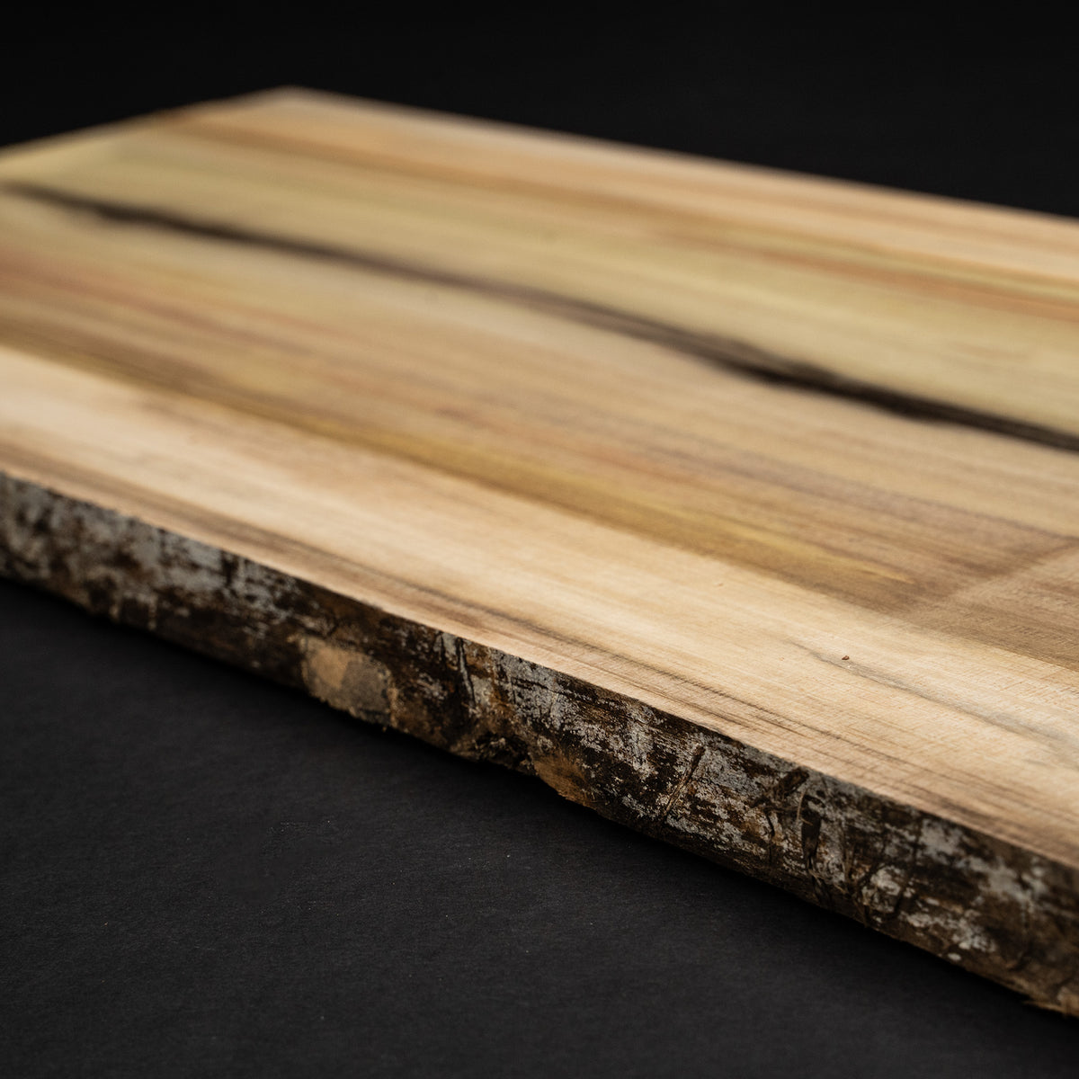 4/4 1” Live Edge Rainbow Poplar 1&quot; Slab - Wood Board Slabs Kiln Dried Boards - Cut to size