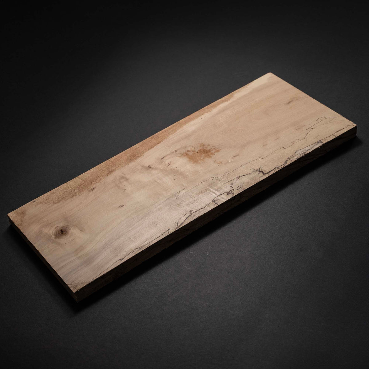 4/4 1” Spalted Wide Hard Maple Wood Boards - Kiln Dried - Dimensional Lumber - Cut To Size Boards - Perfect for Floating shelf shelves