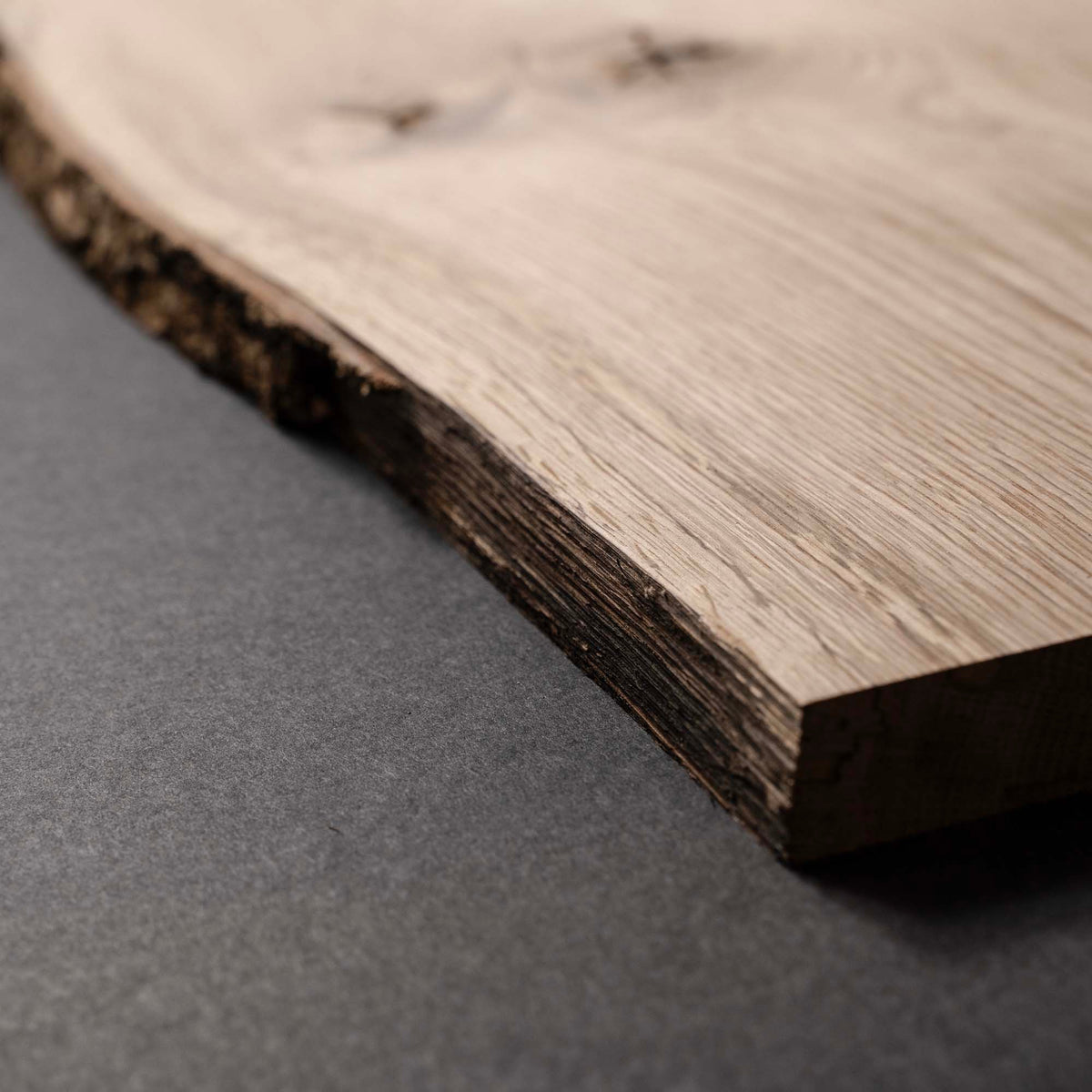 4/4 1” Live Edge White Oak Boards - Kiln Dried Dimensional Lumber - Cut to Size - DIY project wood board - Shelf Boards - American Hardwoods